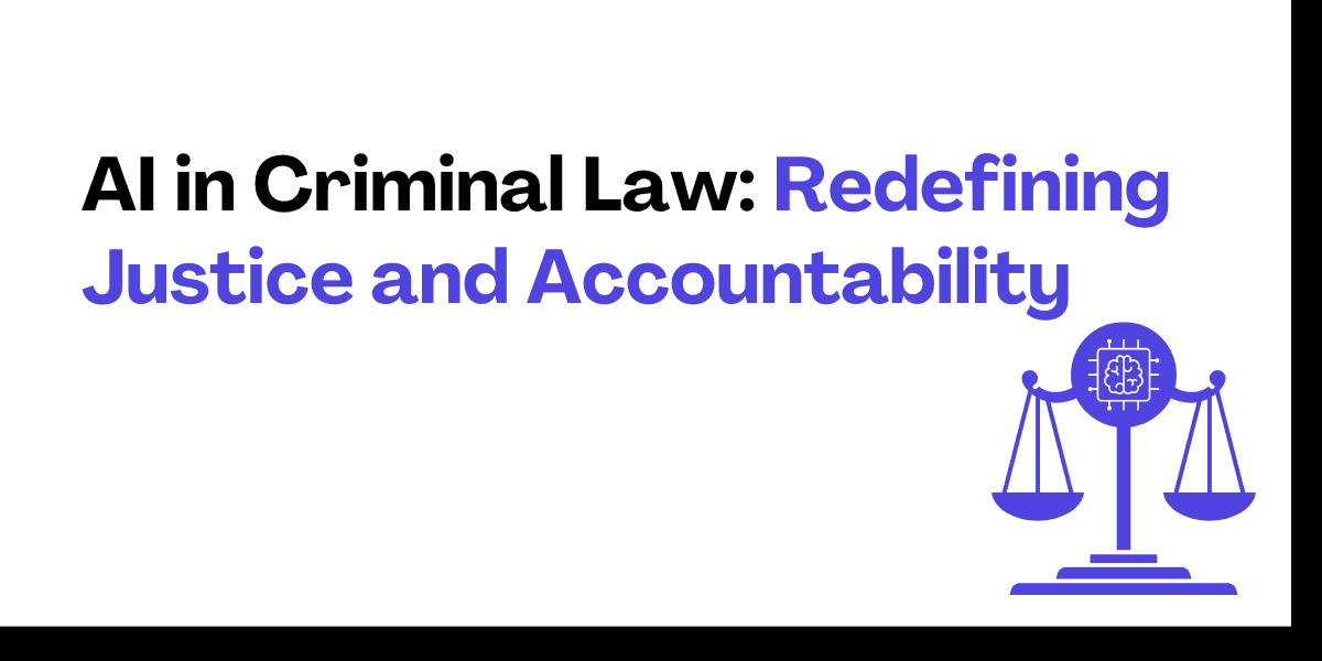 The Integration of AI in Criminal Law: Opportunities and Challenges
