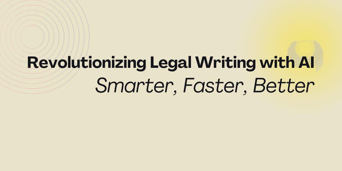 The Role of AI in Legal Writing: Transforming the Legal Landscape