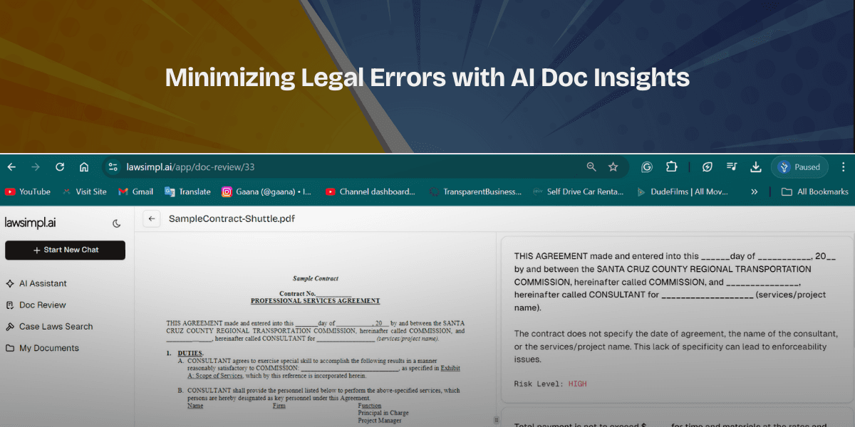 The Real Cost of Legal Errors—and How LawSimpl.ai Can Help You Avoid Them