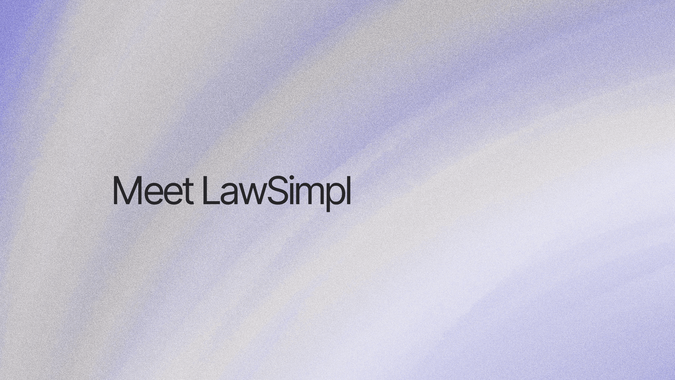 What is LawSimpl? The Legal AI Assistance Built for India