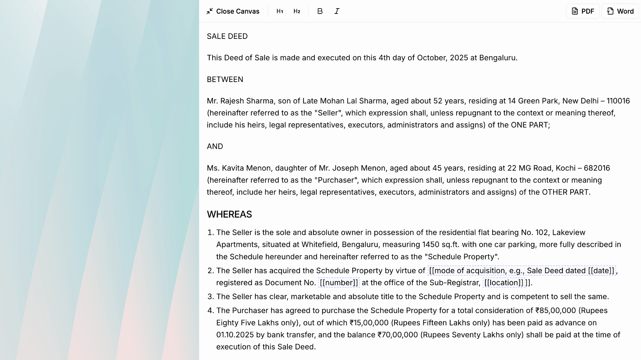How Real Estate firms can use LawSimpl to draft contracts quicker